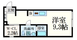 下祇園駅 徒歩13分 2階の物件間取画像